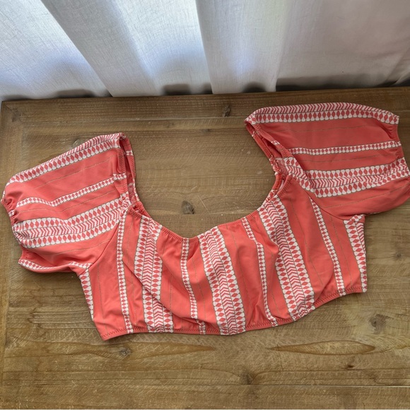 New lemlem Lucia Pouf Crop Bikini Top and Bikini Bottom size Large - Picture 6 of 11